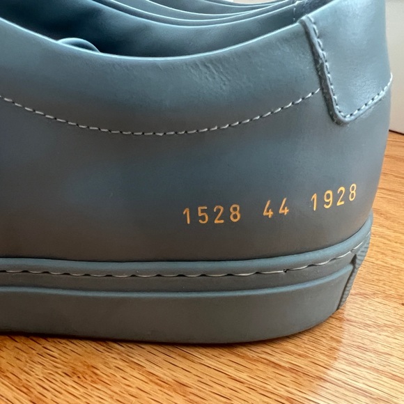 Common Projects Blue Minimalist Sneakers - Picture 10 of 13